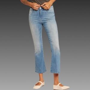 NWT Current/Elliott Boulevard Crop Bootcut Jeans Venice Wash Size 28